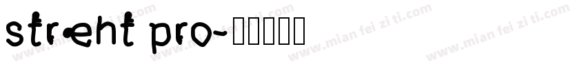 strent pro字体转换
